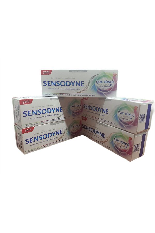 Sensodyne-50 مل × 5 قطع معجون حماية خارجي متعدد الاستخدامات 1