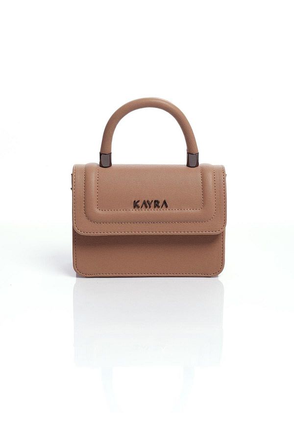 Kayra-Geanta texturata cu capac de nurca 1
