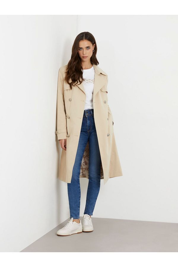 Guess Asia Women s Trench Coat Trendyol
