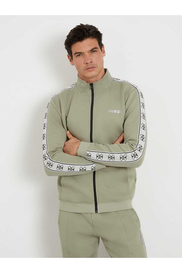 Guess Sweatshirt Green Regular fit Trendyol