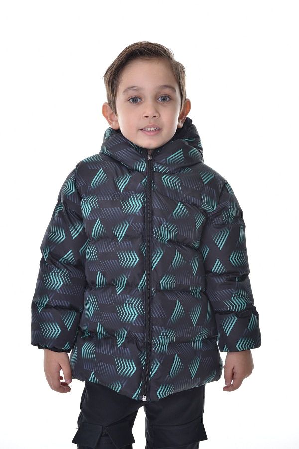 Boys green winter jacket on sale