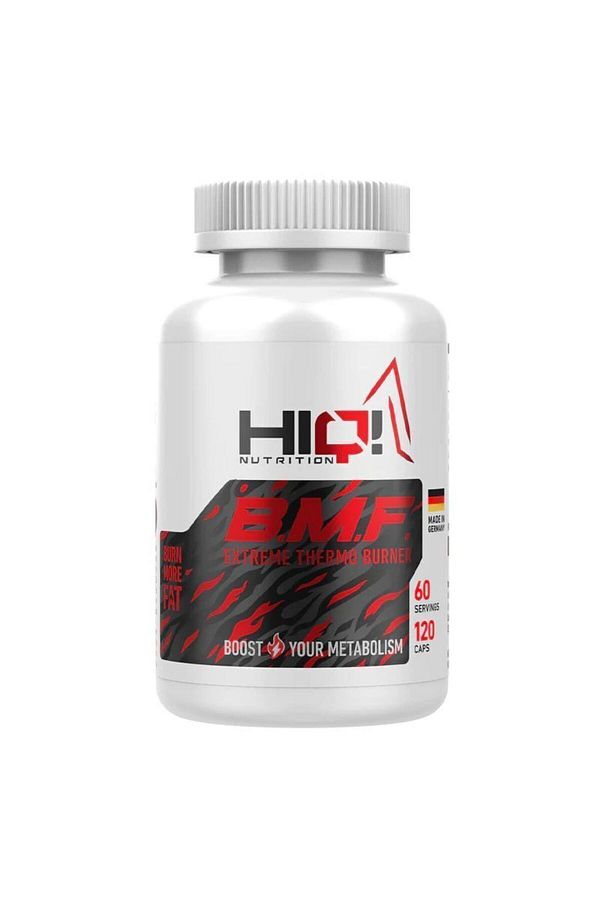 HIQ NUTRITION-Hiq B.M.F. Extreme Thermo Burner - 120 Capsules 1
