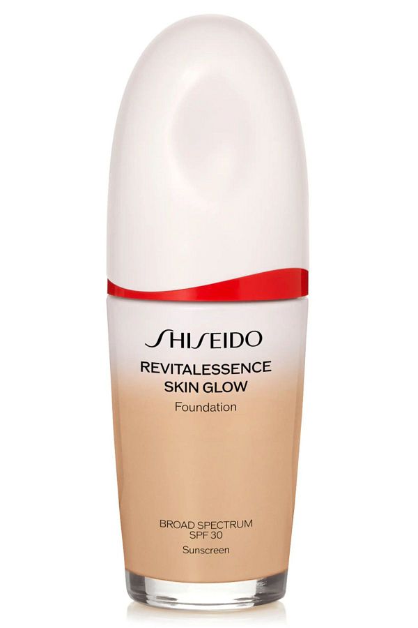 Shiseido-كريم أساس Revitalessence Skin Glow بعامل حماية من الشمس SPF 30 - 30 مل Silk Passi.1643 1