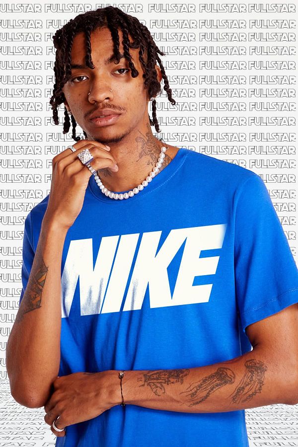 Nike Shine Logo Unisex Tee Glitter Logo Sportswear T Shirt Trendyol