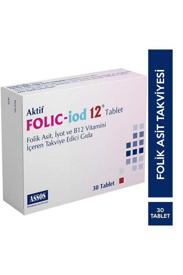 Assos-Folic Iod 12-30 Tablet - Open Product 1