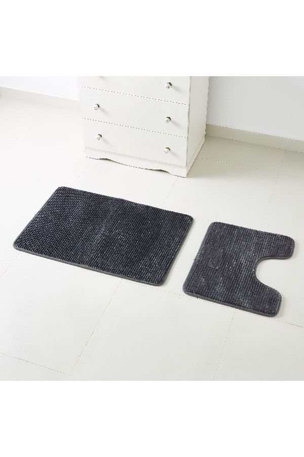 Home Box-Luxot 2-Piece Memory Foam Bath Mat Set 1