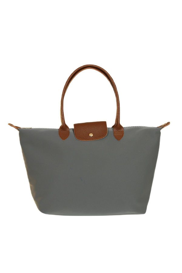 Dark gray leather handbags cheap