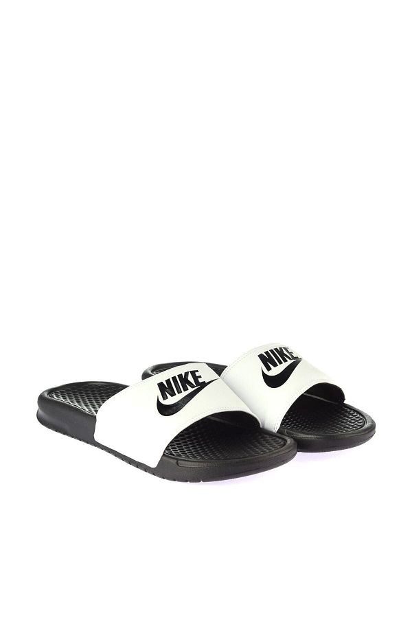 Nike Benassi Futura Slide White Unisex Single Strap Slippers Trendyol