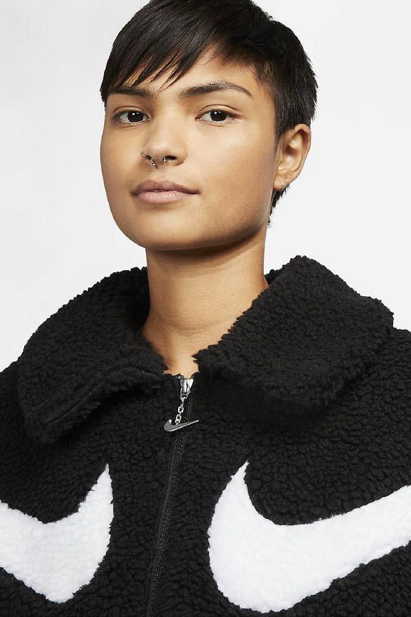 Nike swoosh sherpa clearance