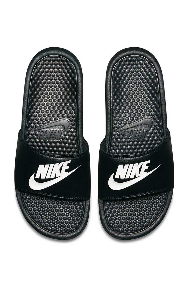 Nike Futura Benassi Slide Black Unisex Black Slippers Single Strap Trendyol