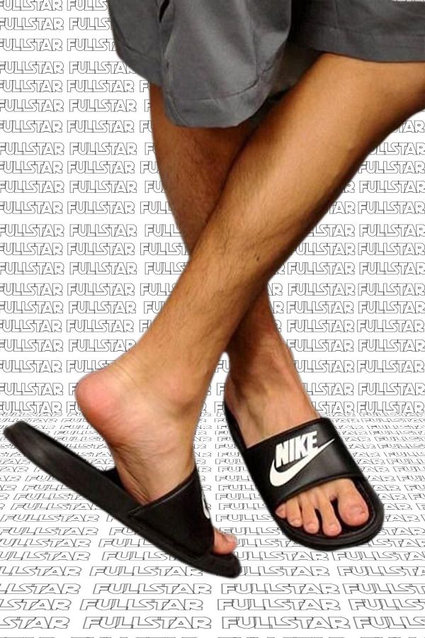 Nike Futura Benassi Slide Black Unisex Black Slippers Single Strap Trendyol
