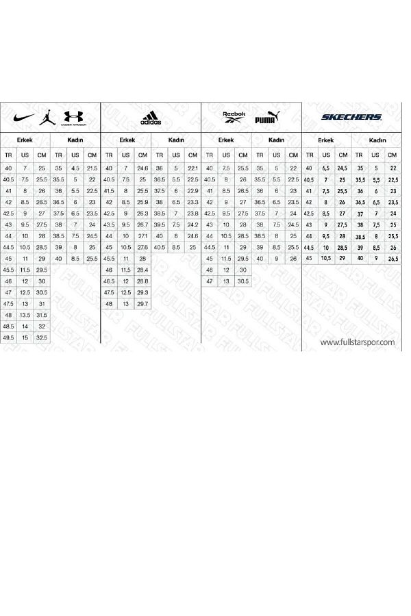 Nike tanjun size chart store