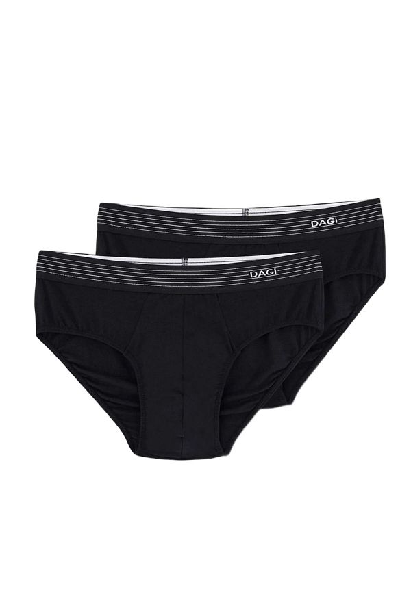 Dagi-Unterhosen Herren Slips Stretch Unterwäsche 2er Pack Soft Stretch 1