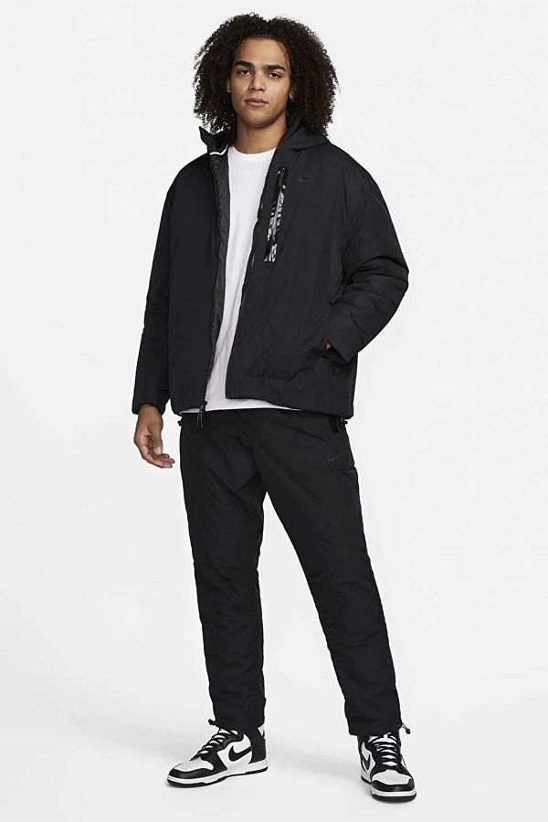 Nike Therma Fit Woven Tech Men s Hoodie Full Zip Thermal Insulated Jacket Trendyol