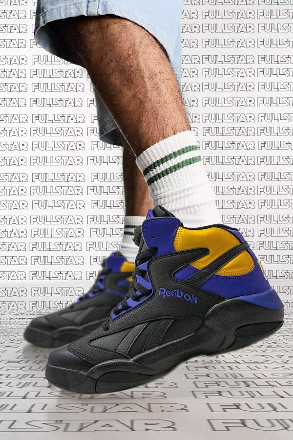 Reebok Shaq Attaq Pump Foot Wrap Air Panel Genuine Leather Sneaker Basketball Shoes Trendyol