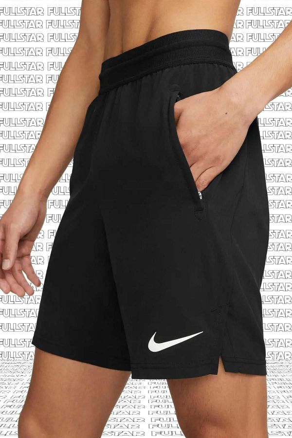 Nike Men s Training Shorts Pro Dri Fit Flex Vent Max 8 inch Zippered Black Trendyol