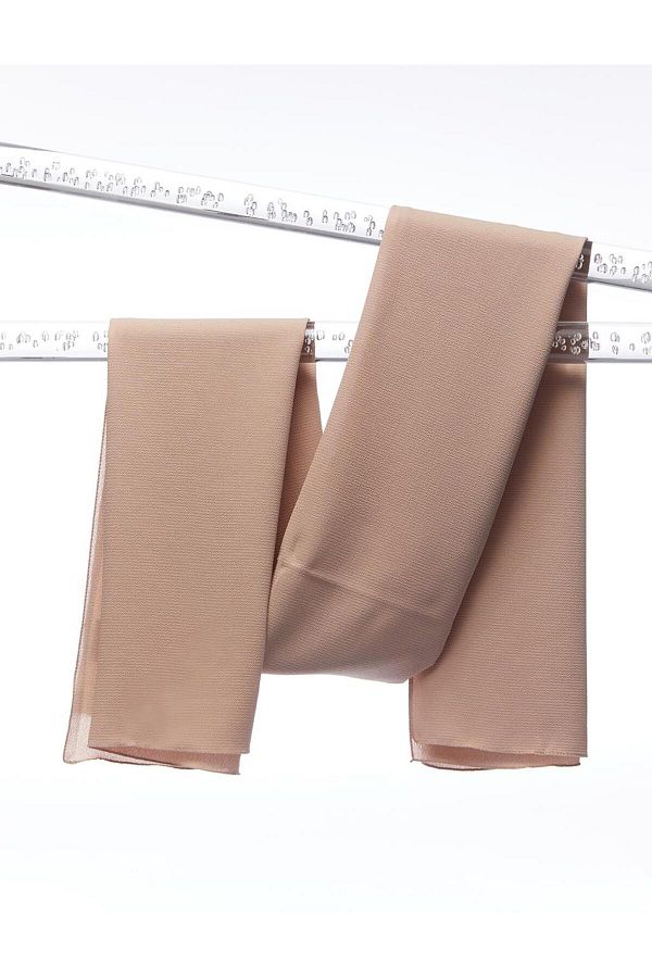 Kayra-Kobe Crepe Shawl Mink 1
