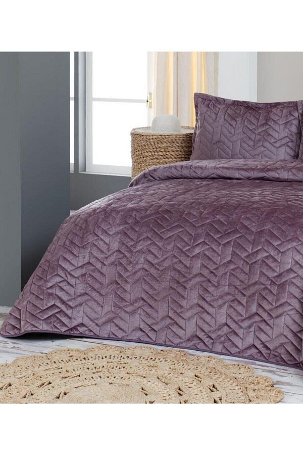 Dinarsu-Ruby Plum Single Bedspread 1