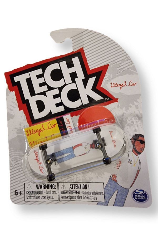 TOYFEST-Tech Deck Relic Fingerboard Single Pack 96 mm - ILLEGAL CIV KEVIN WHITE 1