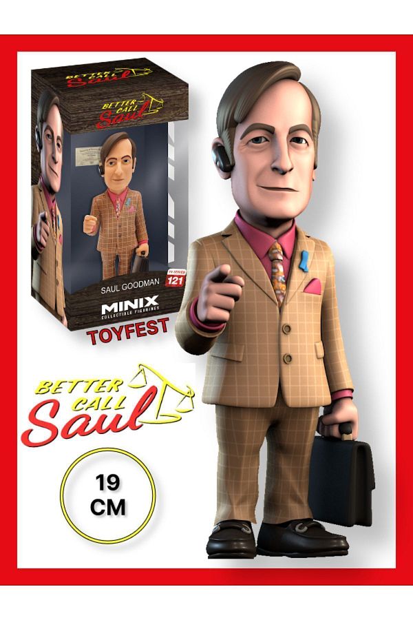 TOYFEST-Minix Breaking Bad - Better Call Saul - Saul Goodman Figure - 19 cm 1
