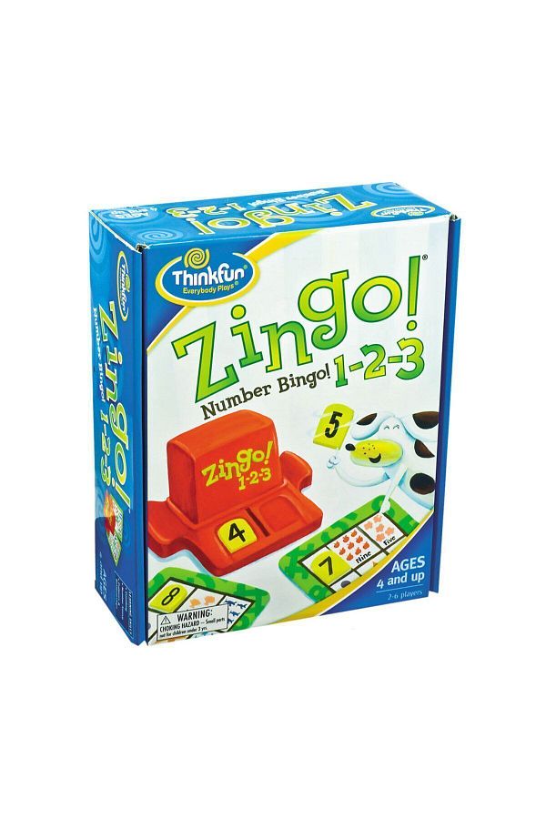 ThinkFun-لعبة Zingo 1-2-3 Box - موديل 7703 1