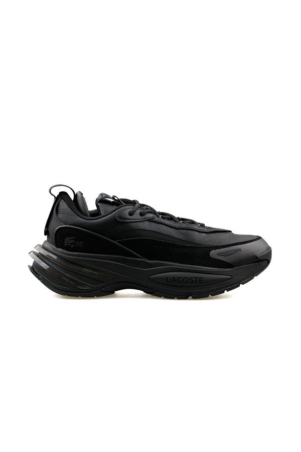 Lacoste black casual shoes cheap