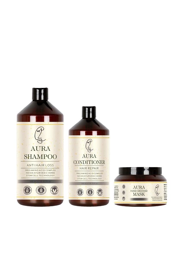 AURA-Shampoo and Conditioner - Mask 1