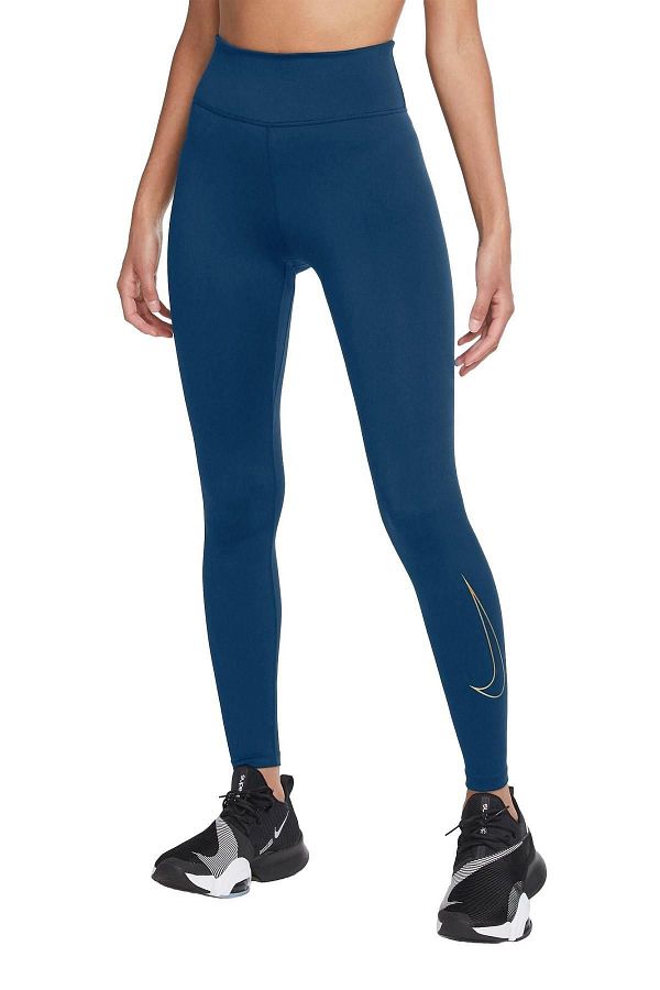 Nike One Performance Leggings Dri fit Petrol Blue Leggings with Inner Pocket Trendyol