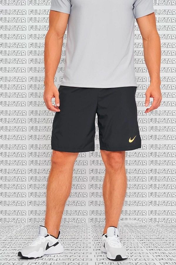 Nike Flex Dri Fit Woven 3.0 Training Shorts Long Men s Running Training Shorts Black Trendyol