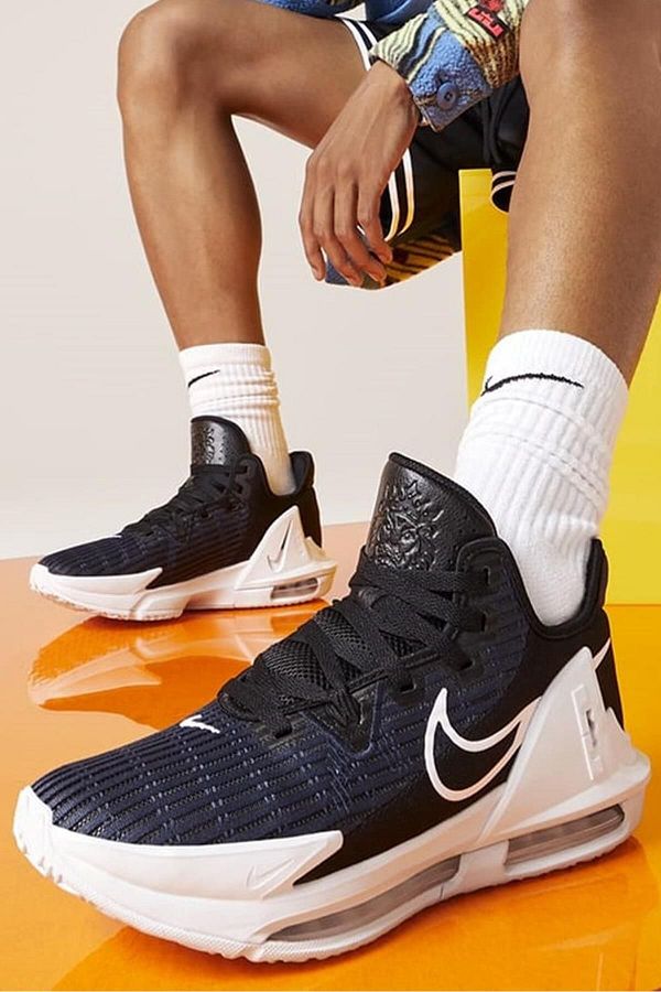 Nike Lebron Witness 6 Air Max Unisex Basketball Shoes Black Basketball Shoes Black Navy Blue Trendyol