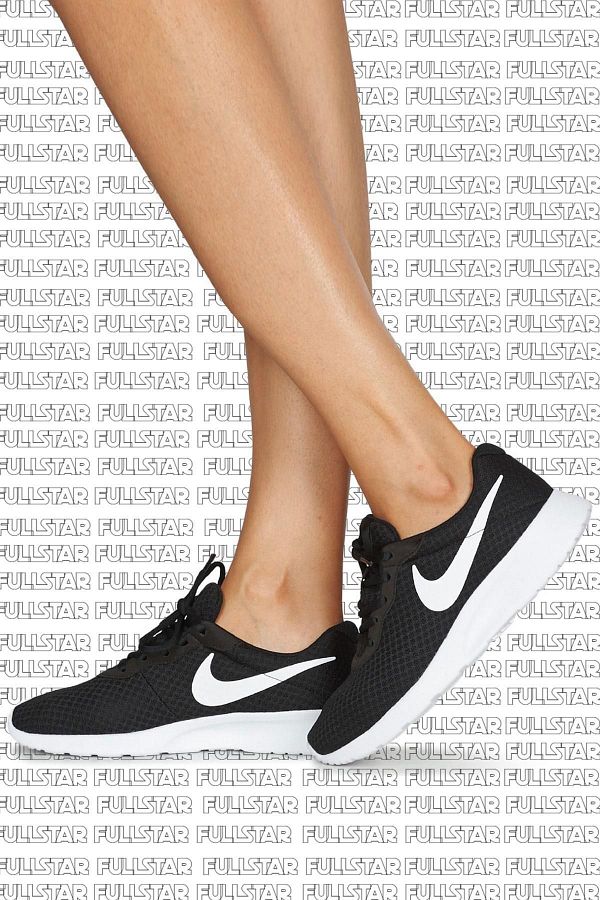 Nike tanjun women's fitness walking shoes - black online