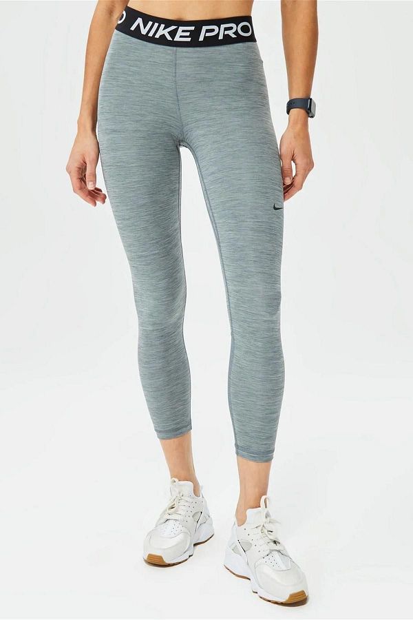 Nike mid rise training crops clearance