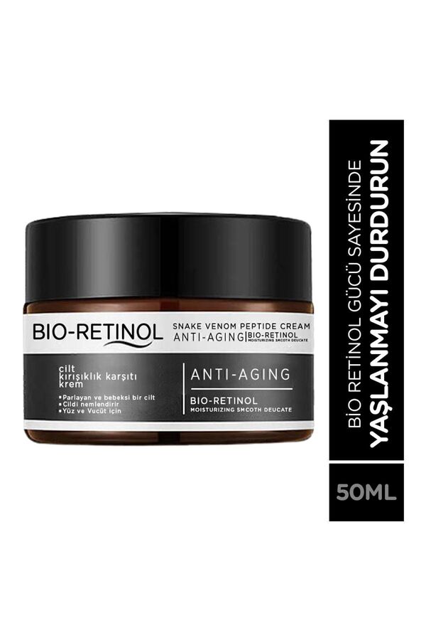 Wrınkless Snail Cream-Bio-Retinol Snake Venom Peptide Cream - Anti-Aging and Wrinkle-Removing Properties 1