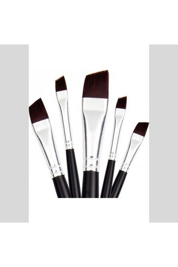 Pebeo-208 Series Side Cut Brush Set of 7 All Sizes No:1/8-1/4-3/8-1/2-5/8-3/4-1 1