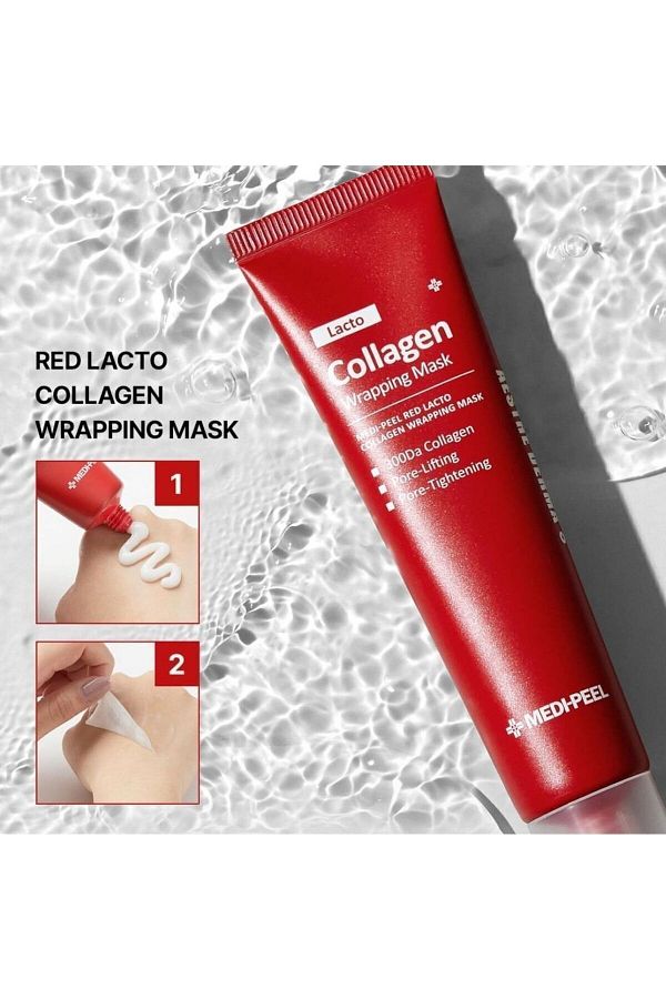 Medipeel-Red Lacto Collagen Wrapping Mask, 70 ml - wrap mask 1