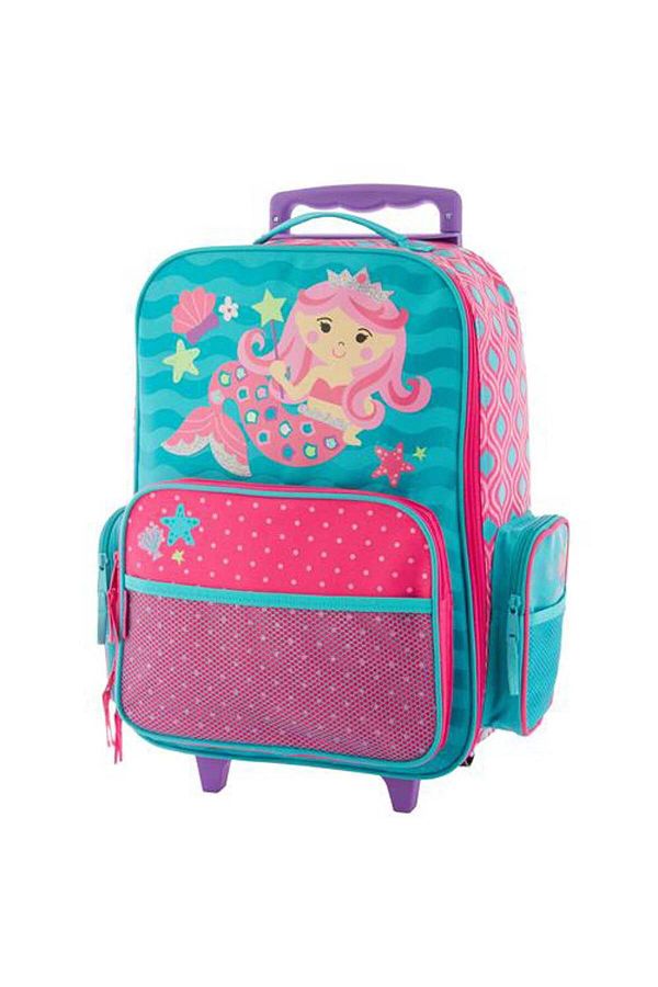 Skip Hop Stephen Joseph Mermaid Themed Girls Luggage Bag with Wheels and Squeegee Trendyol