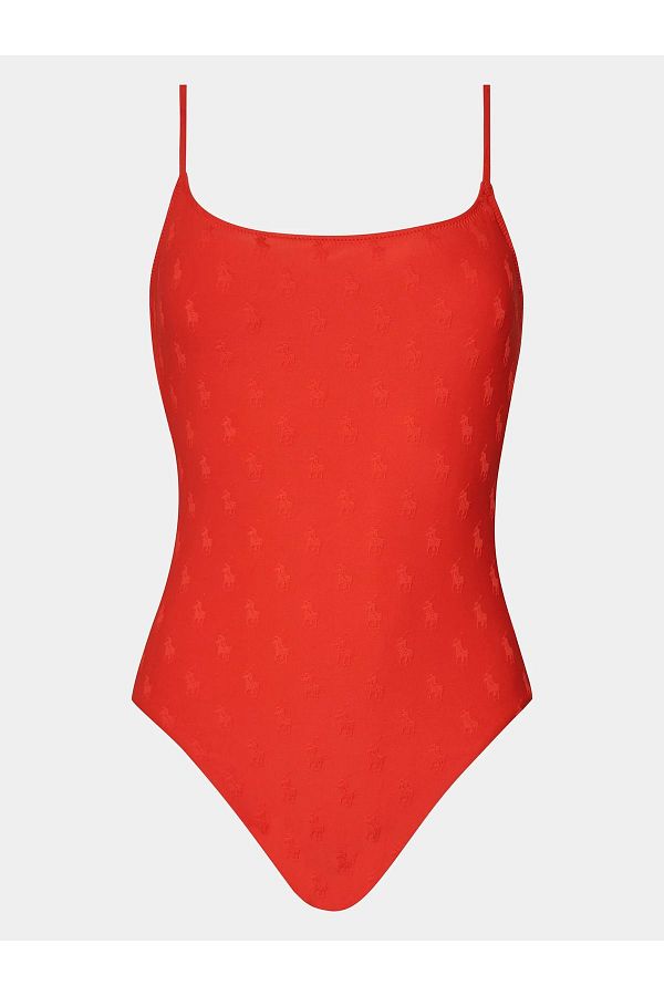 Ralph Lauren Swimsuit Red Trendyol