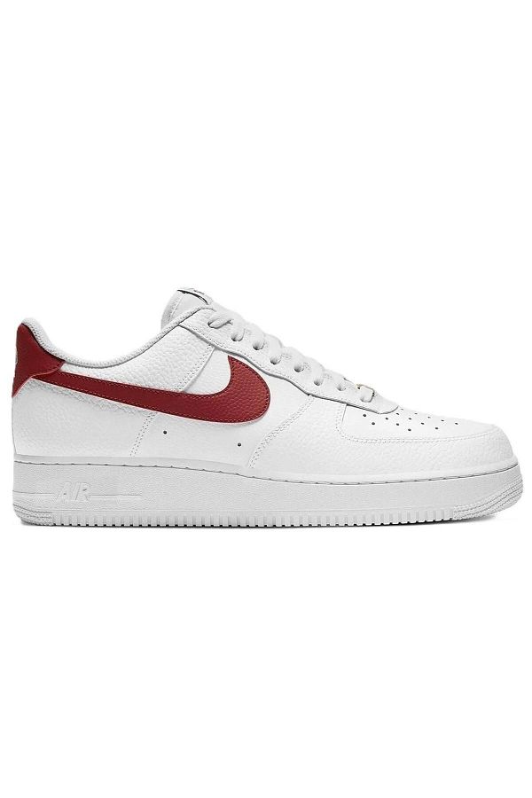 Air force ones with red swoosh shop
