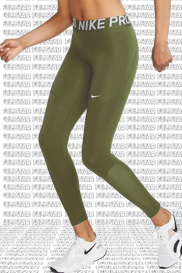 Nike Pro Tigh Fit Khaki Brown Recovery Leggings Full Length Leggings Trendyol