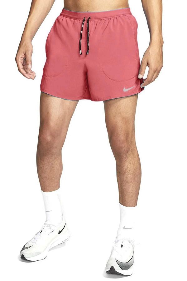 Nike Dri Fit Flex Stride Men s Short Running Shorts Zippered Cream Trendyol