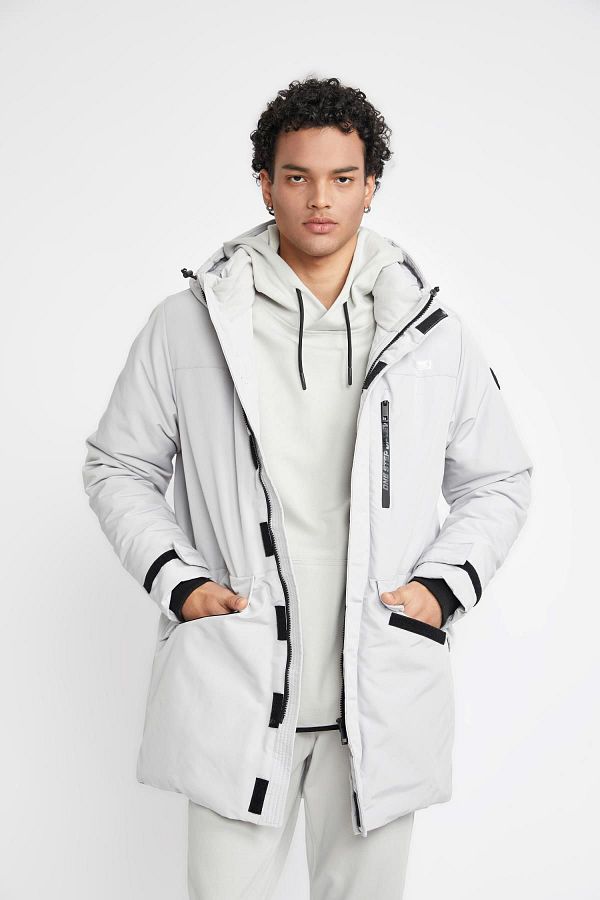 DeFacto-Wasserabweisender Taft-Parka mit Kapuze - A2133ax23wn 1