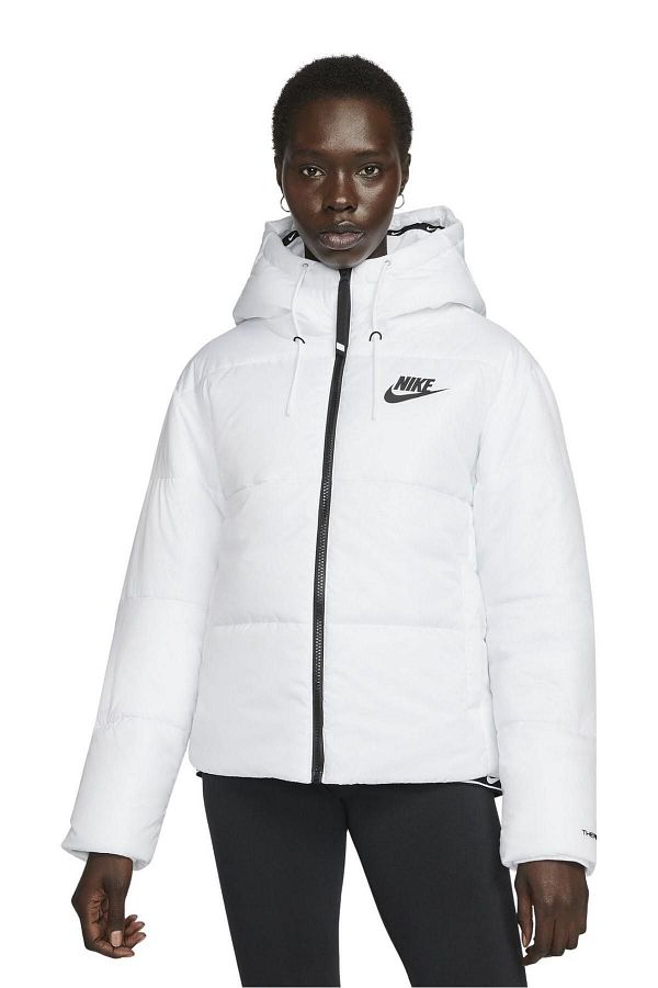 Nike white coat top