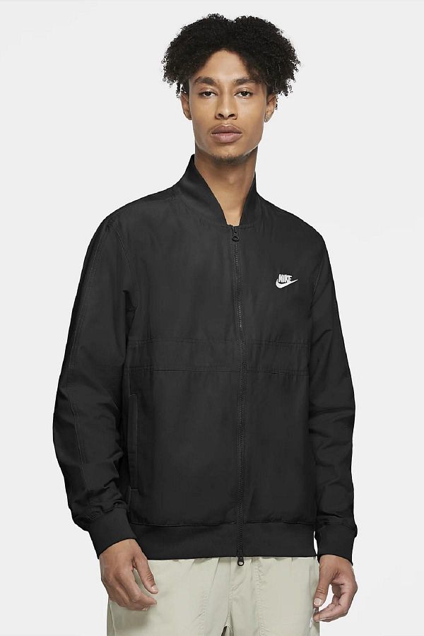 Nike men's woven players bomber jacket clearance