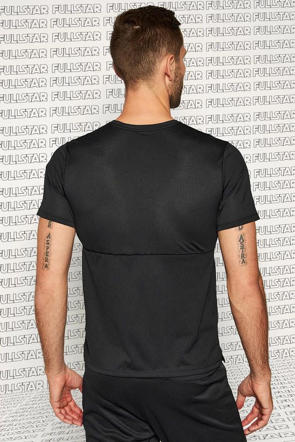 Nike Breathe Running Black Tee Breathable Black Running Undershirt Trendyol
