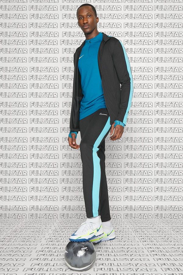 Nike F. C. Academy 23 Track Suit Navy Blue Men s Tracksuit Set with Zipper Pockets Trendyol
