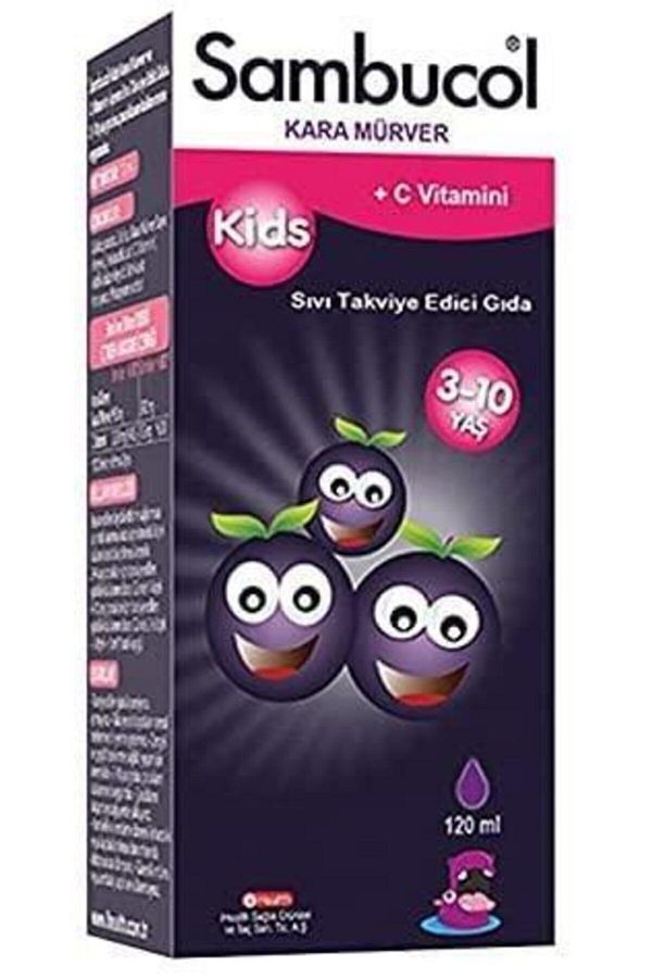 Neo Sambu-Sambucol Kids - 112 ml and 120 ml Liquid Syrup 1