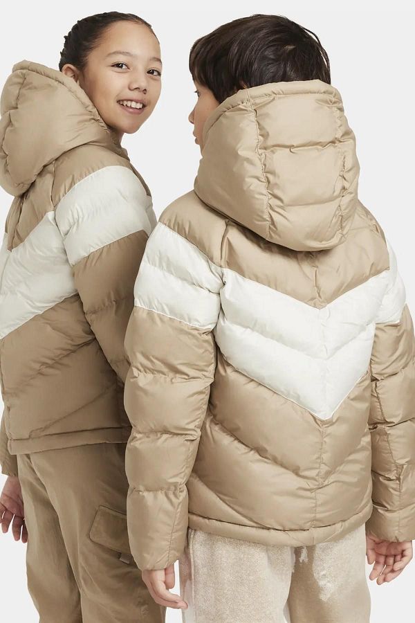 Nike padded hooded jacket hot sale