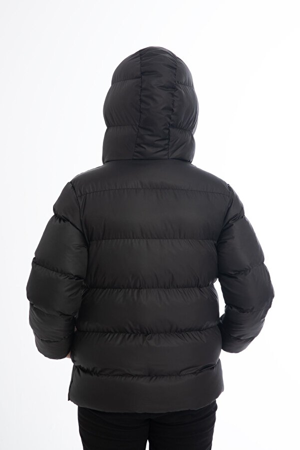 Livik Purple Down Filled Hooded