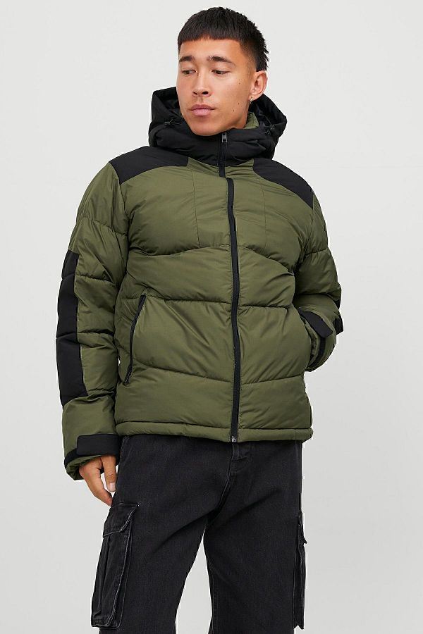 Jack and jones core water repellent coat mens online