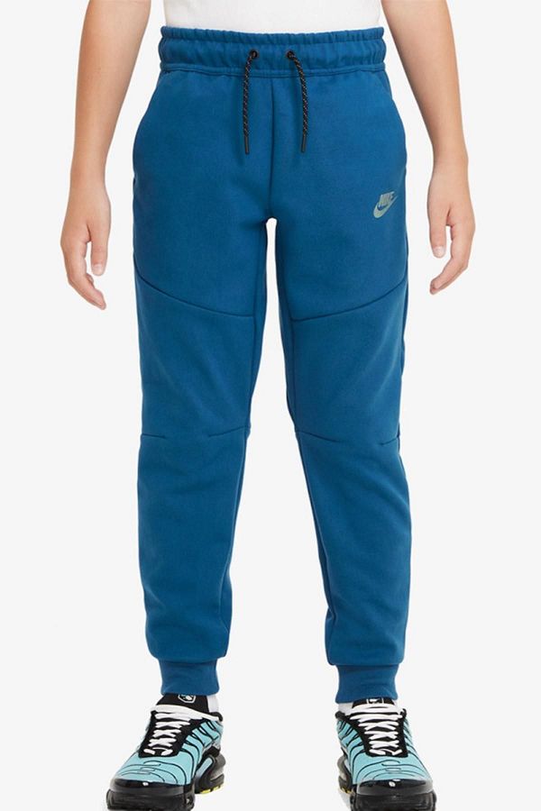 Blue nike tech bottoms discount